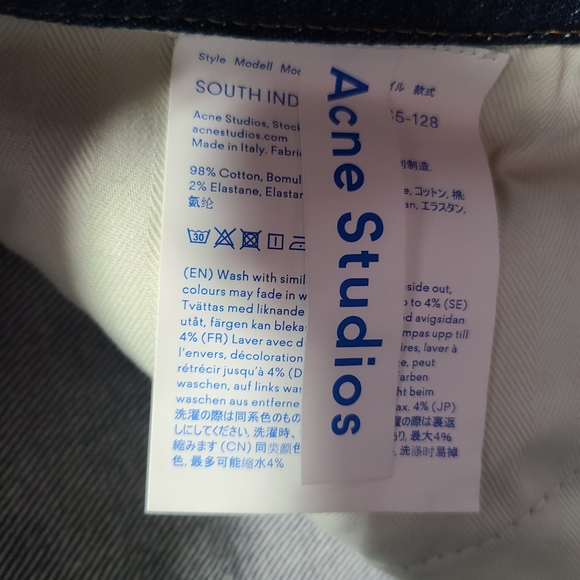 Acne studios Bla konst classic straight - Picture 13 of 13